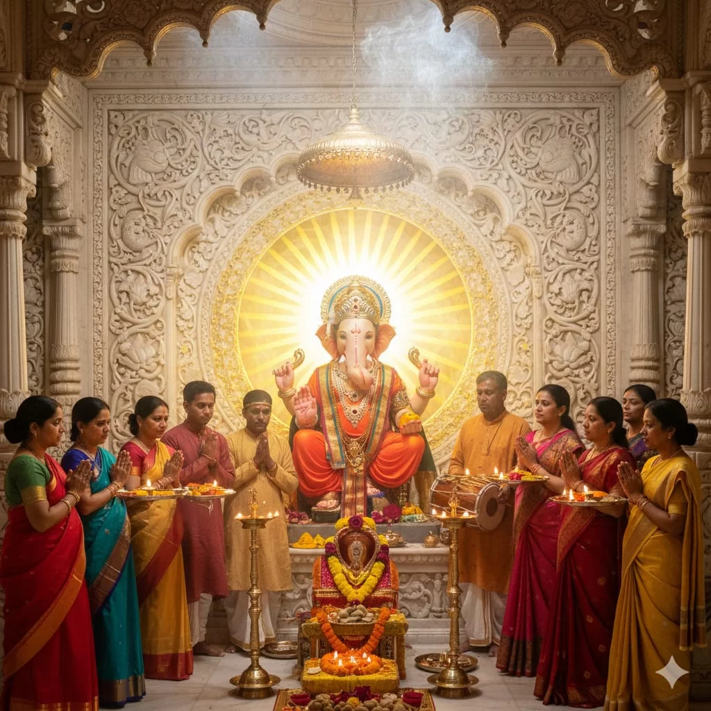 जय गणेश, जय गणेश, जय गणेश देवा...