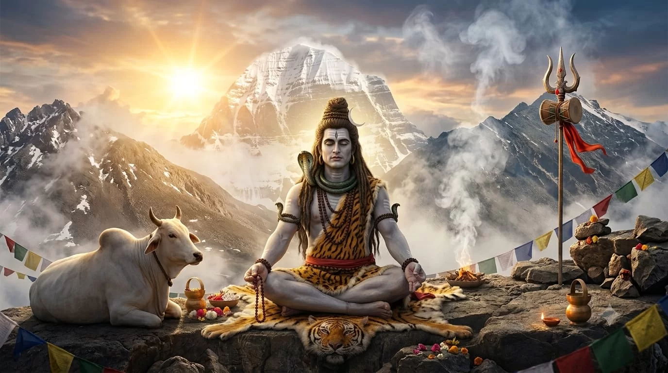 भगवान् शिव का महामृत्युंजय संजीवनी मंत्र  "ॐ त्र्यम्बकं यजामहे"