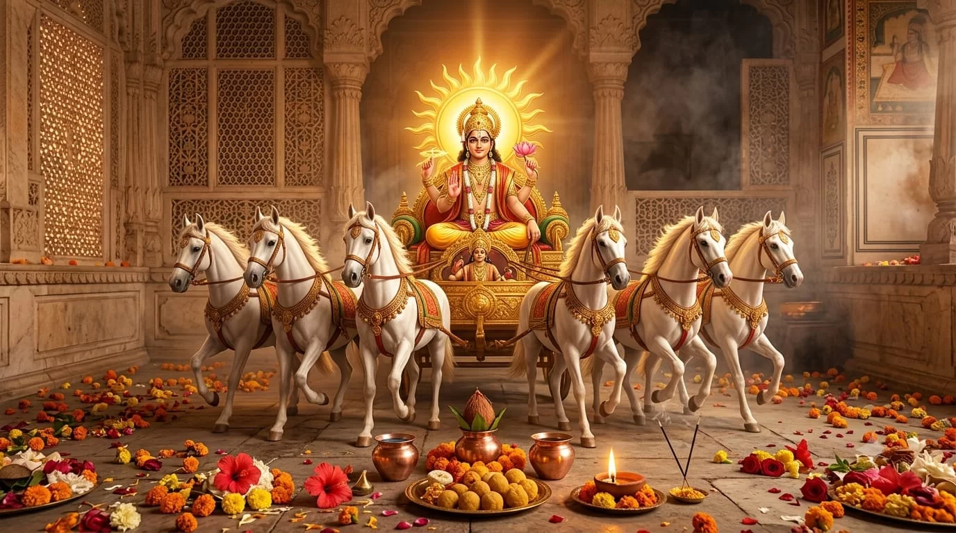 सूर्यदेव की उपासना "आदित्यहृदय स्तोत्र"