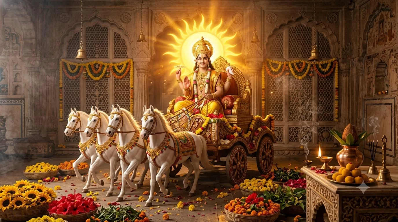 सूर्य देव चालीसा "जय सविता जय जयति दिवाकर"...