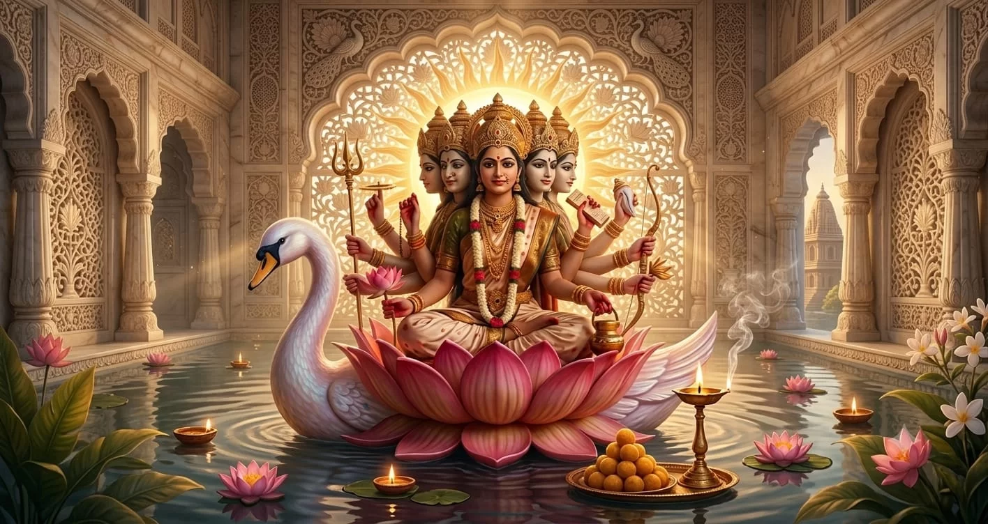 गायत्री माता चालीसा "भूर्भुवः स्वः ॐ युत जननी"...