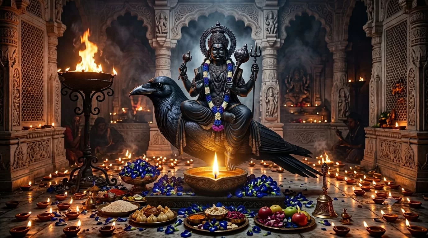 भगवान् शनि मंत्र "नीलांजन समाभासं "...